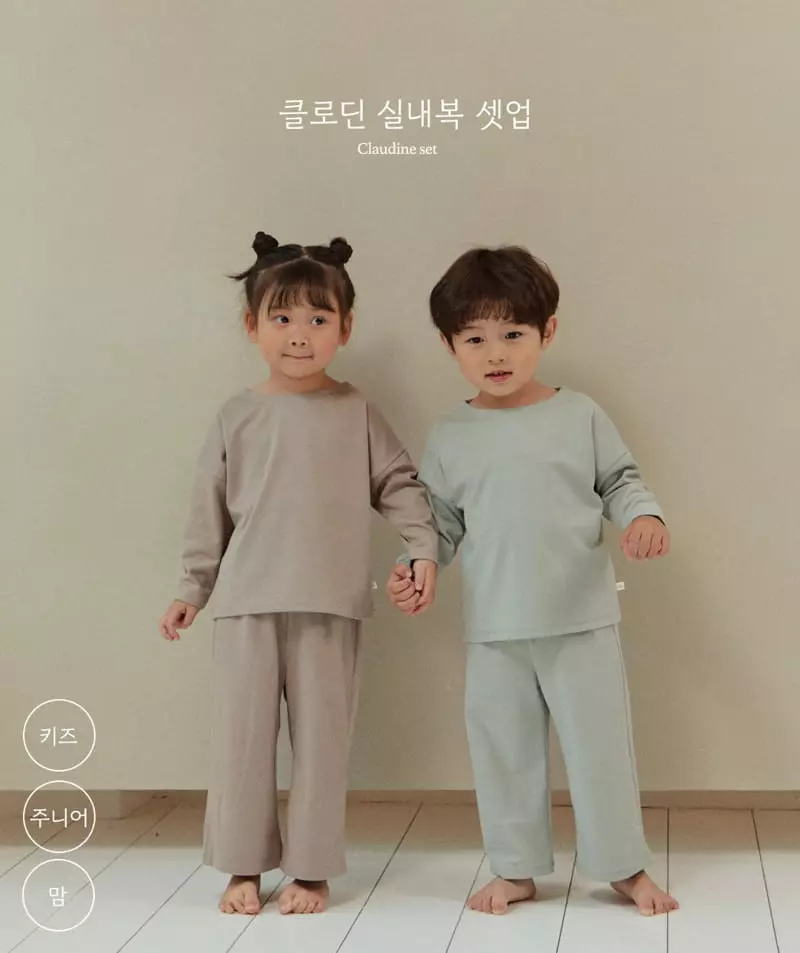 Here I Am - Korean Women Fashion - #womensfashion - Cloden Set Up Mom