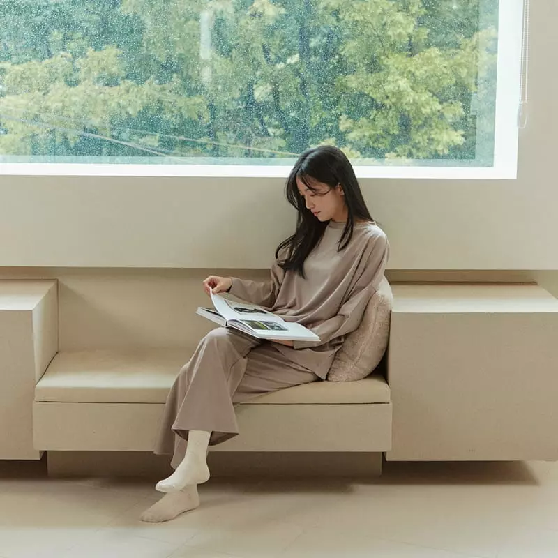 Here I Am - Korean Women Fashion - #womensfashion - Cloden Set Up Mom - 7