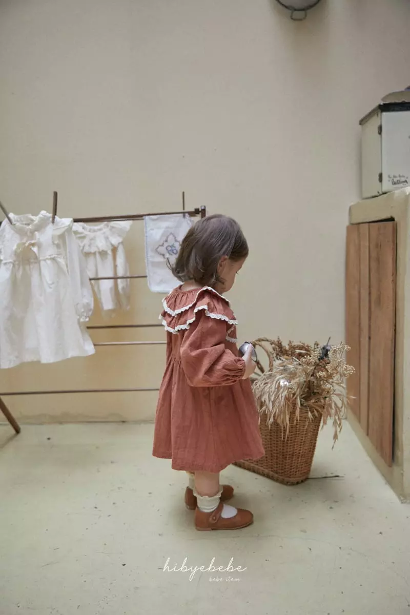Hi Byebebe - Korean Baby Fashion - #babyboutique - Clara Frill One-piece - 2