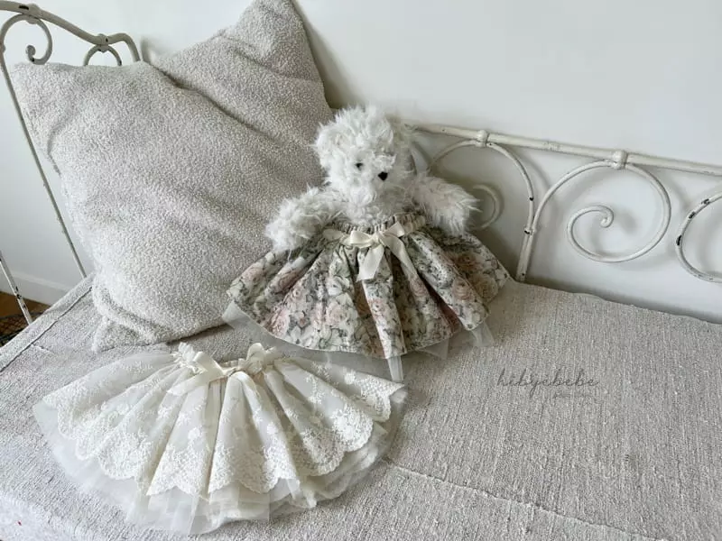 Hi Byebebe - Korean Baby Fashion - #smilingbaby - Juliet Lace Skirt - 4