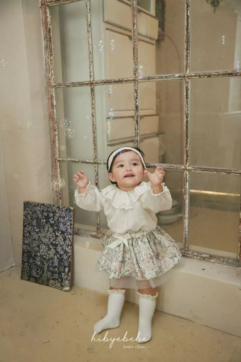 Hi Byebebe - Korean Baby Fashion - #babyboutiqueclothing - Shu Shu Lace Blouse - 9