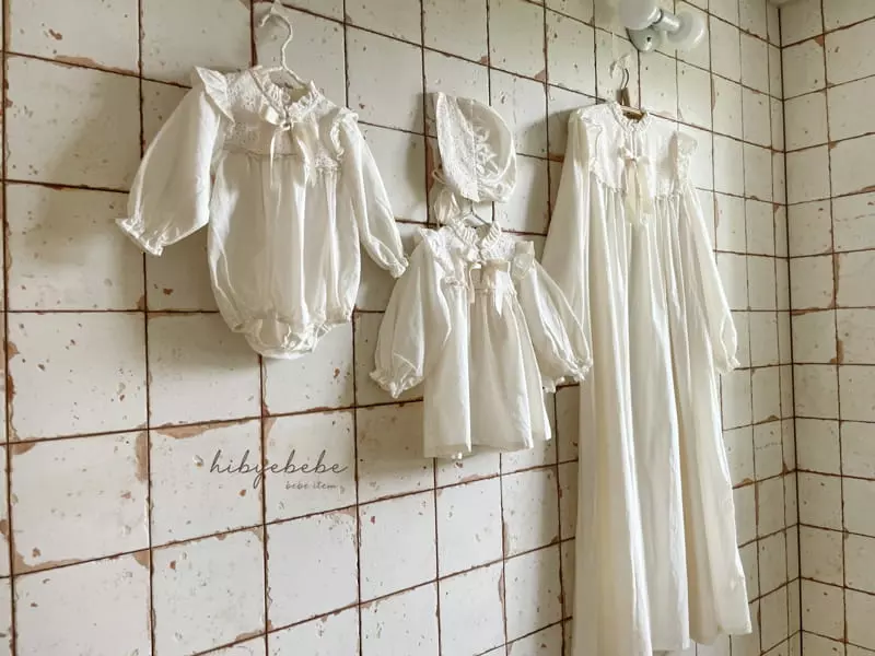 Hi Byebebe - Korean Baby Fashion - #babyfashion - Mom Ribbon Frill One-piece - 9