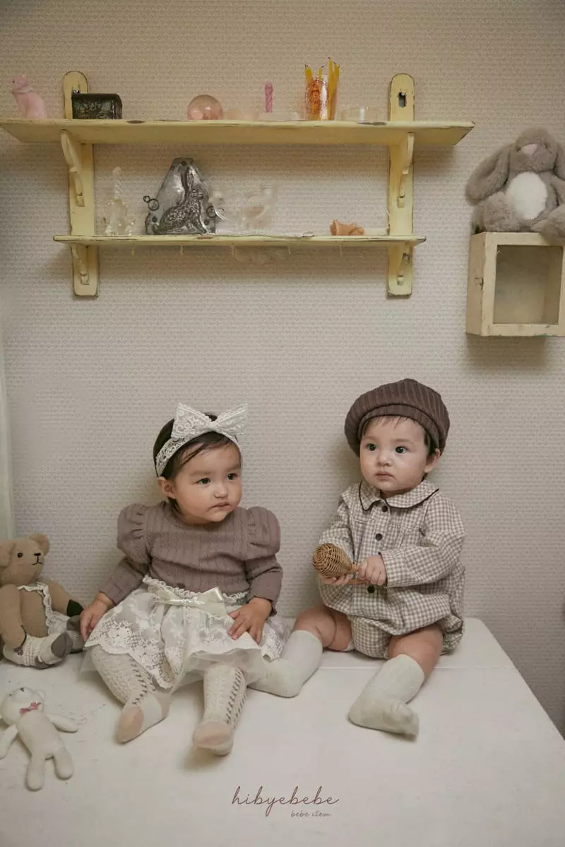 Hi Byebebe - Korean Baby Fashion - #babygirlfashion - Valentine Puff Tee - 7