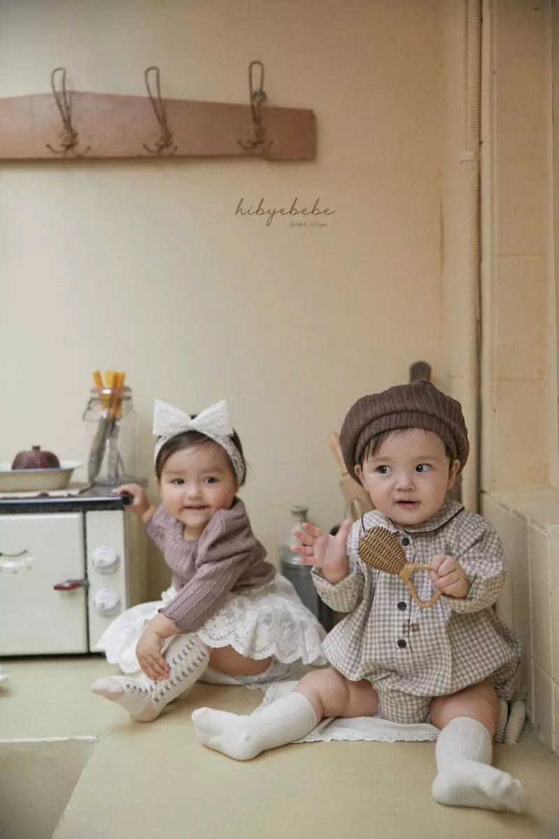 Hi Byebebe - Korean Baby Fashion - #babylifestyle - Flips Collar Bodysuit - 7