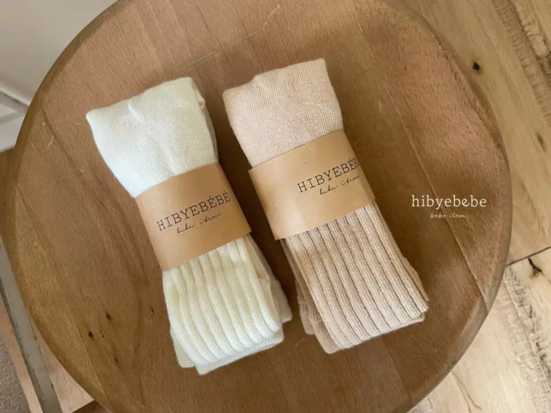 Hi Byebebe - Korean Baby Fashion - #babyootd - Bebe Rib Tights - 5