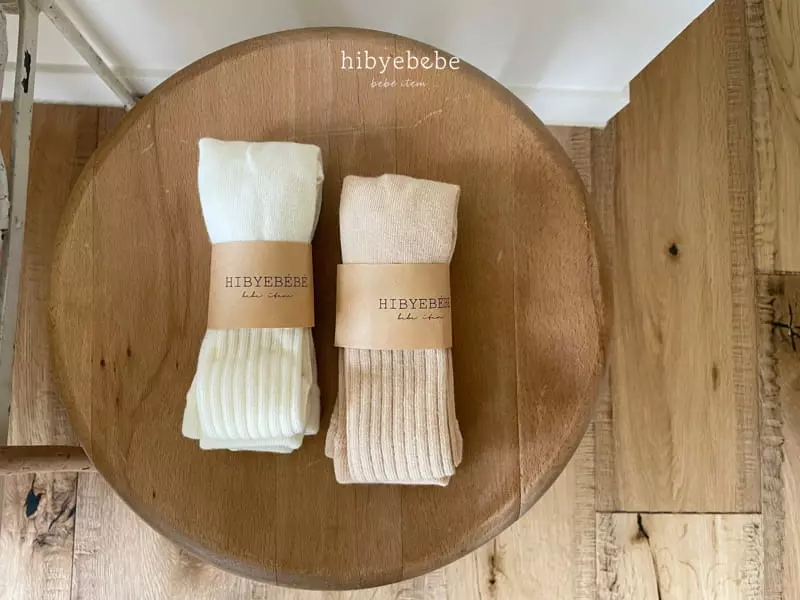 Hi Byebebe - Korean Baby Fashion - #babyoutfit - Bebe Rib Tights - 6