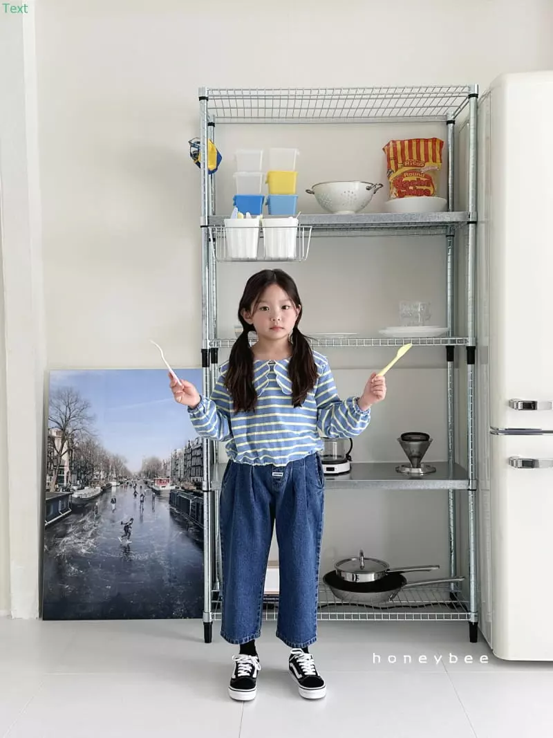 Honeybee - Korean Children Fashion - #designkidswear - Button Jeans