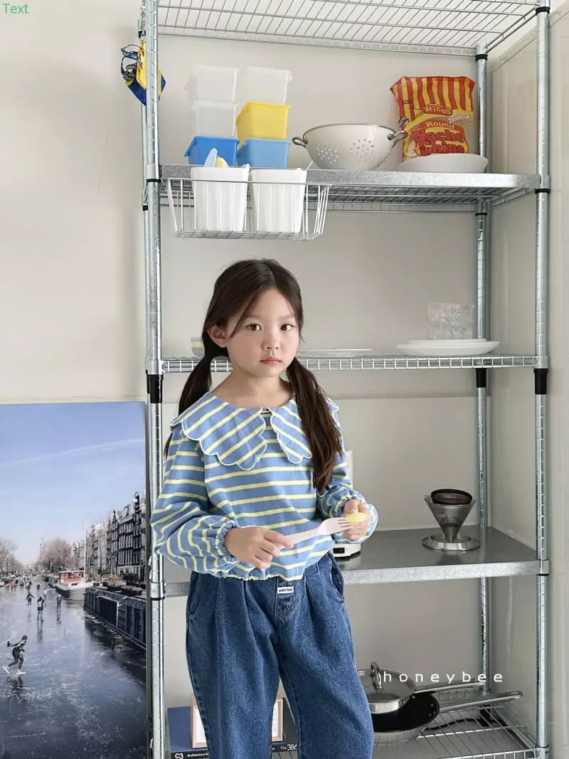 Honeybee - Korean Children Fashion - #kidsstore - St Frill Tee - 5