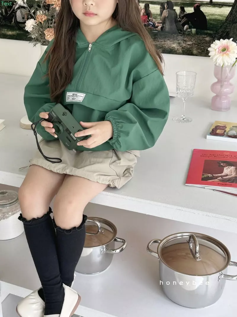 Honeybee - Korean Children Fashion - #littlefashionista - Hoody Anorak - 12