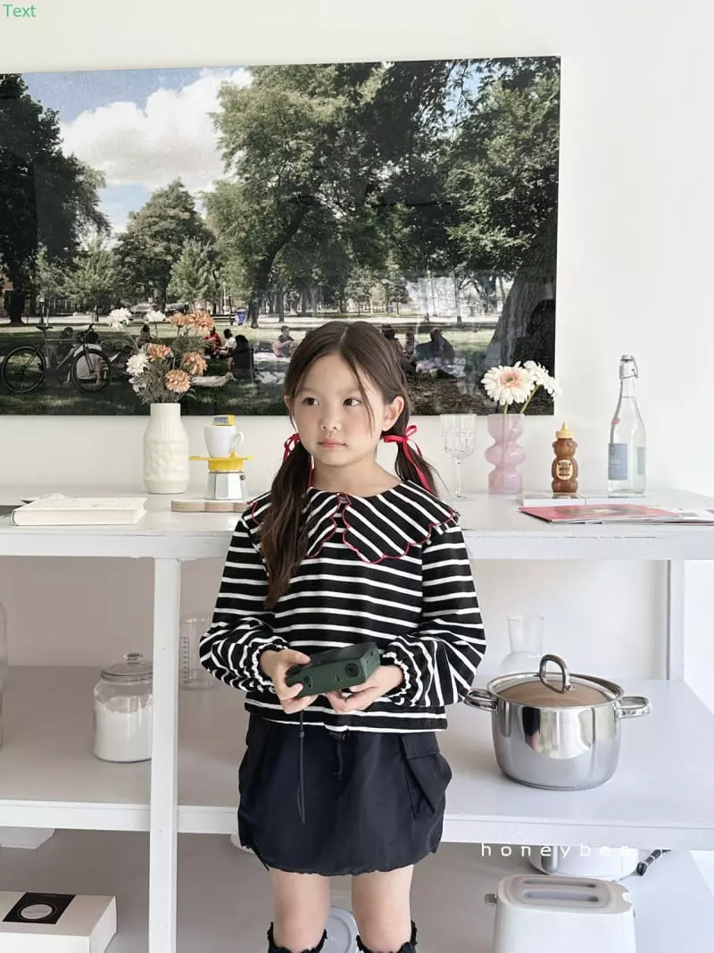 Honeybee - Korean Children Fashion - #todddlerfashion - St Frill Tee - 12