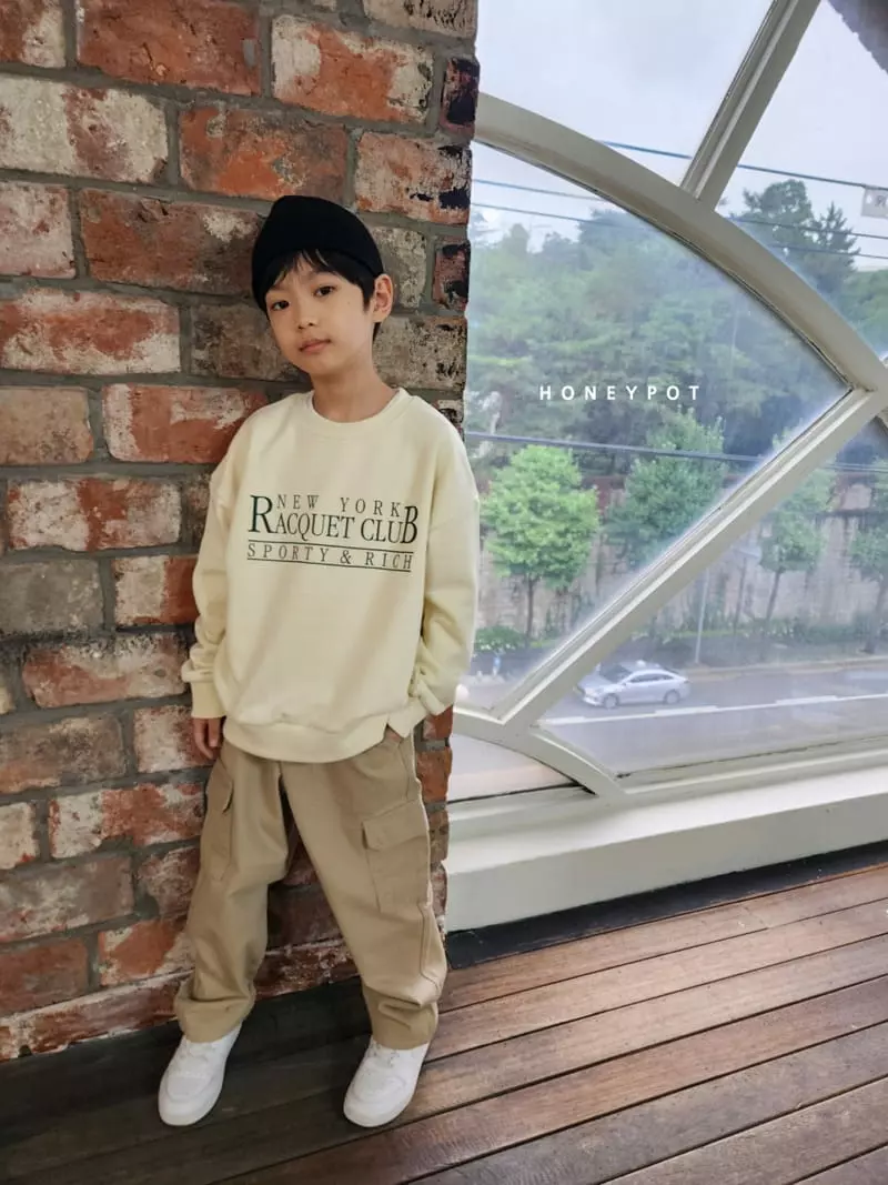 Honeypot - Korean Children Fashion - #kidsshorts - Rich Sweatshirt - 2