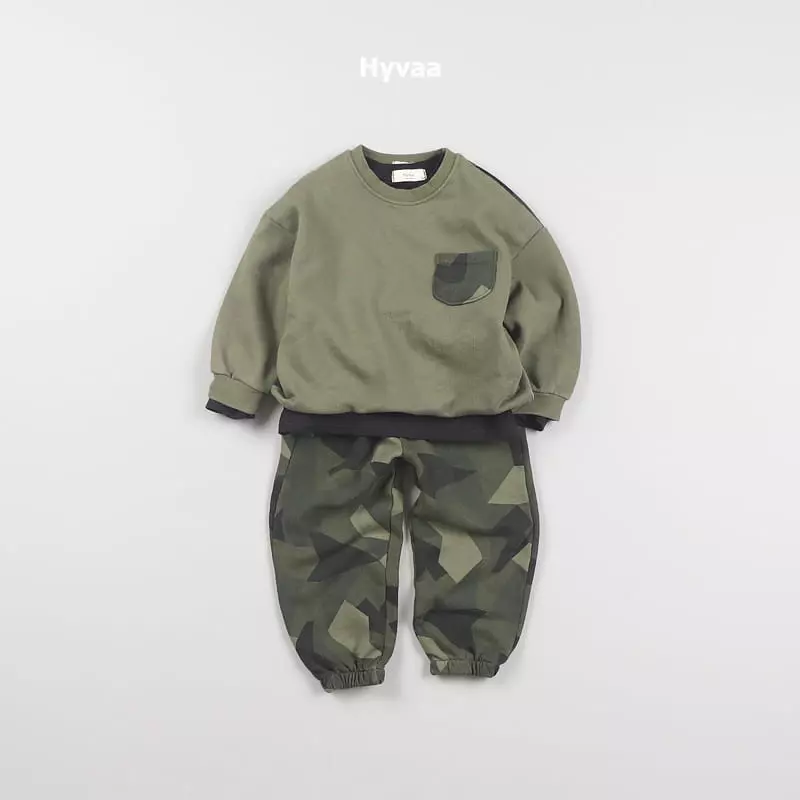 Hyvaa - Korean Children Fashion - #discoveringself - Boad Camo Pants - 12