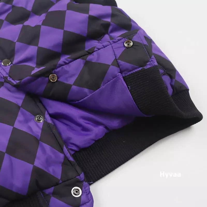 Hyvaa - Korean Children Fashion - #kidsshorts - Argyle Padding Vest - 6