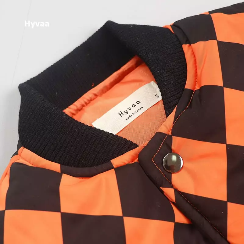 Hyvaa - Korean Children Fashion - #kidzfashiontrend - Argyle Padding Vest - 8