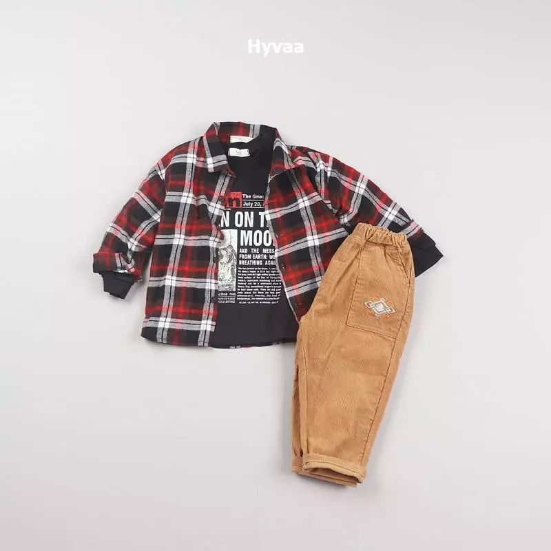 Hyvaa - Korean Children Fashion - #minifashionista - Ellcanto Check Shirt - 9