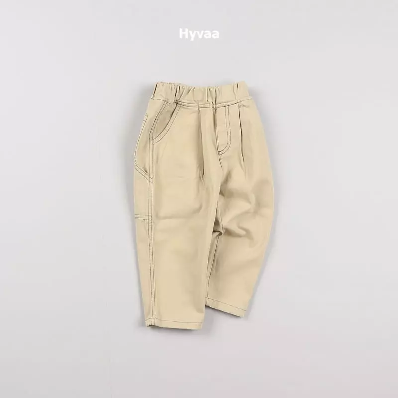 Hyvaa - Korean Children Fashion - #prettylittlegirls - Easy Stitch Pants - 6