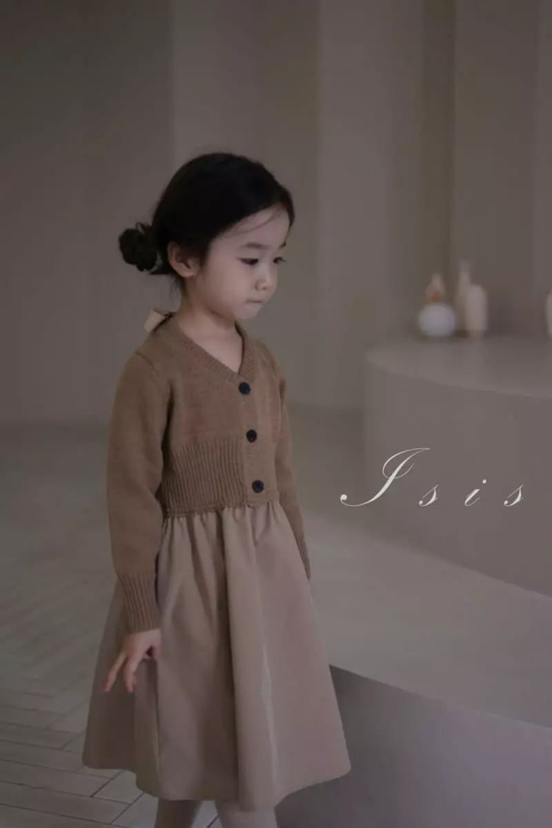 Isis - Korean Children Fashion - #childofig - Knit One-piece - 3