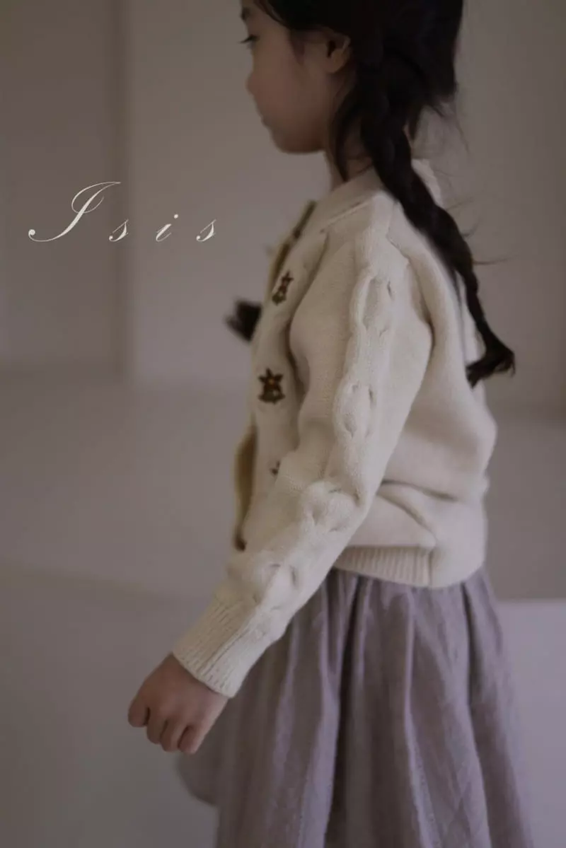 Isis - Korean Children Fashion - #childofig - Twist Flower Cardigan