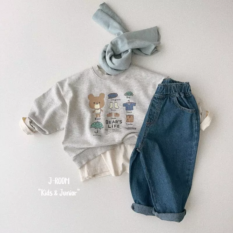 J-Room - Korean Children Fashion - #Kfashion4kids - New Baggy Jeans - 5