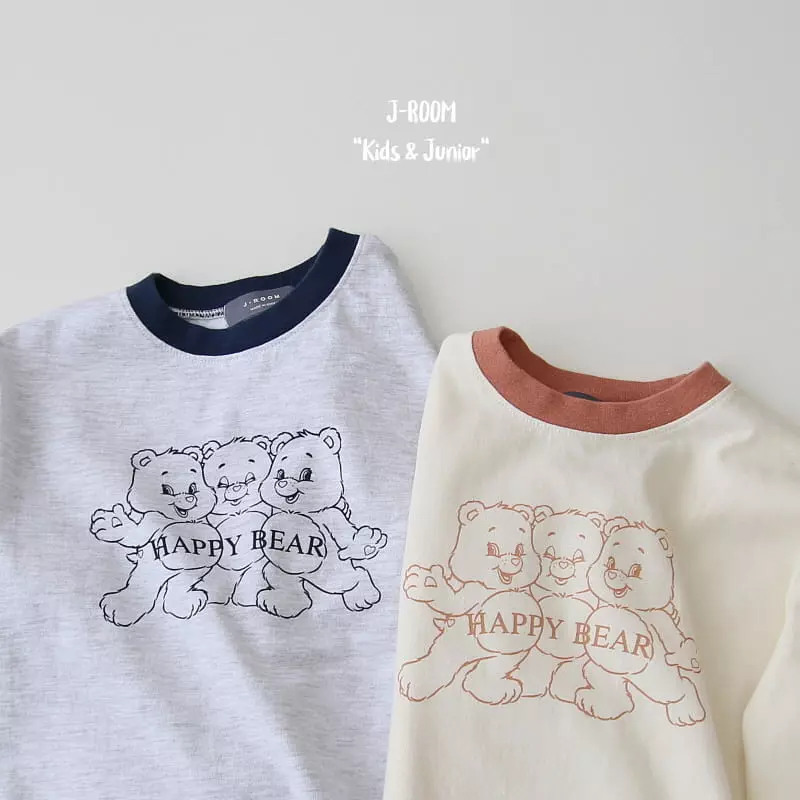J-Room - Korean Children Fashion - #childofig - Piping Color Tee