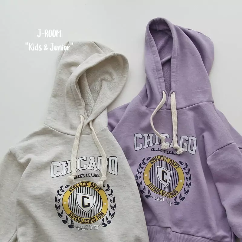 J-Room - Korean Children Fashion - #childofig - Chicago Hoody Tee - 3
