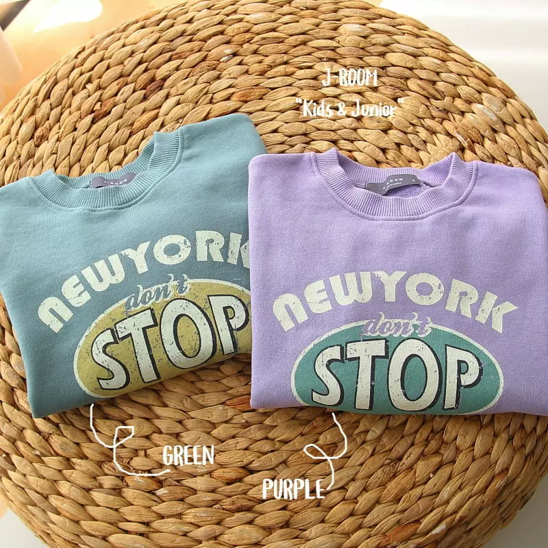 J-Room - Korean Children Fashion - #designkidswear - Stop Paint Sweatshirt - 10
