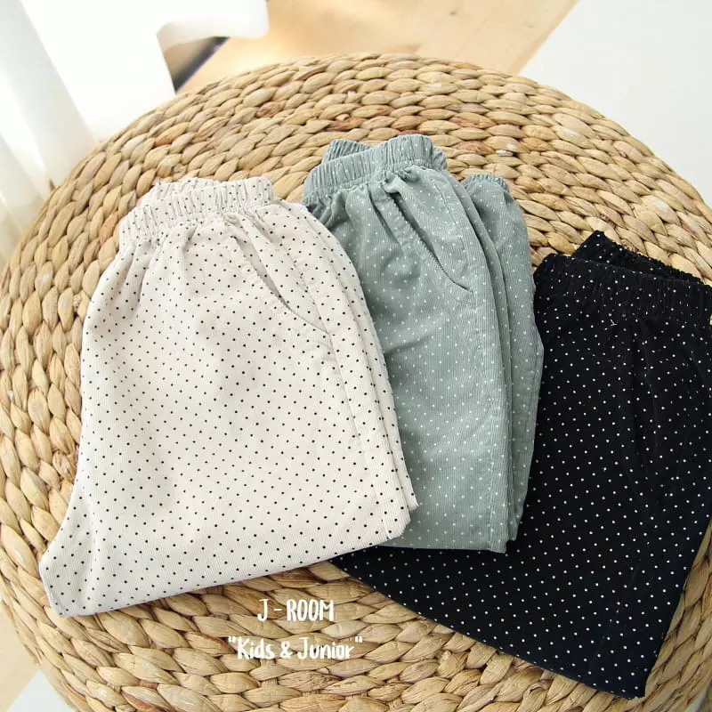 J-Room - Korean Children Fashion - #kidsshorts - Dot Rib Pants - 11