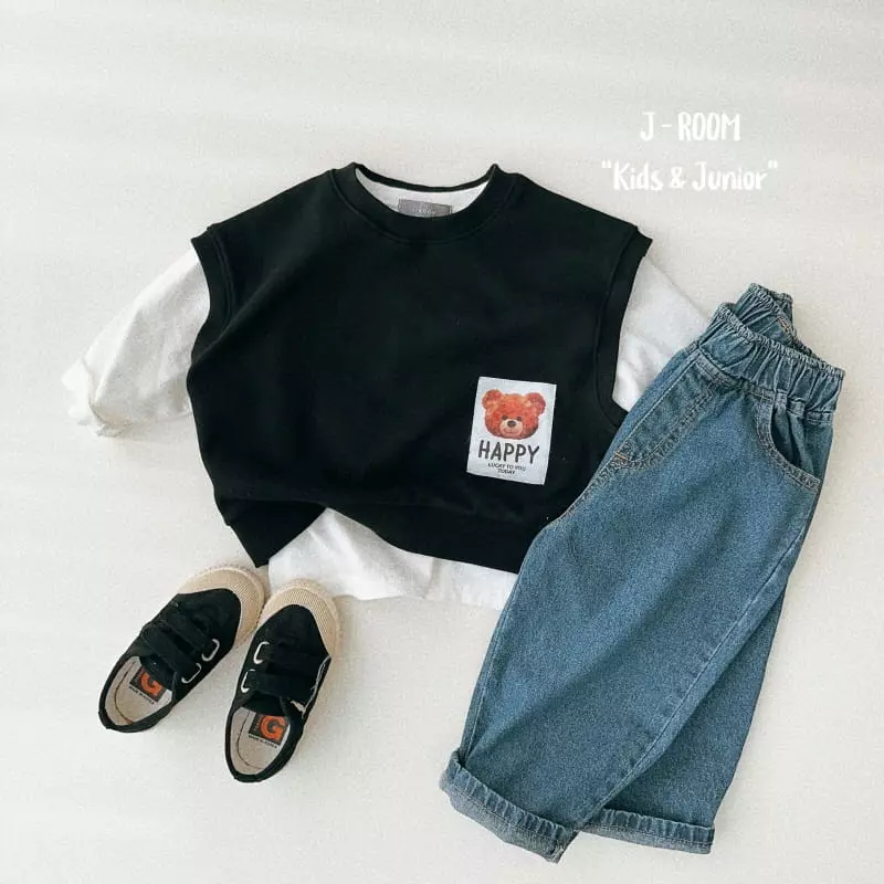 J-Room - Korean Children Fashion - #kidsshorts - Lavel Vest - 7