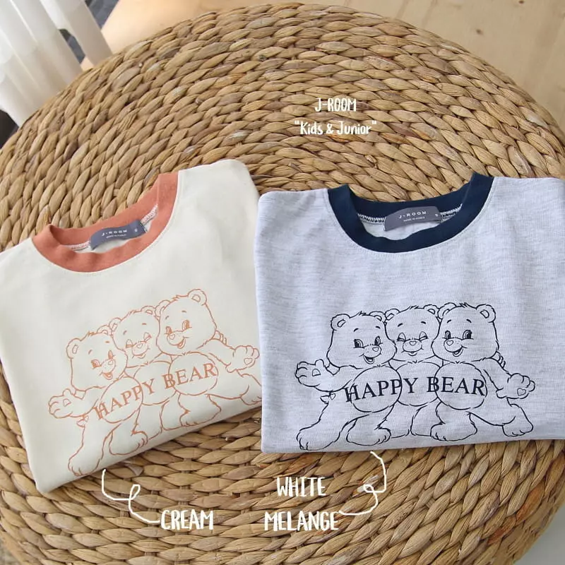 J-Room - Korean Children Fashion - #kidsshorts - Piping Color Tee - 6
