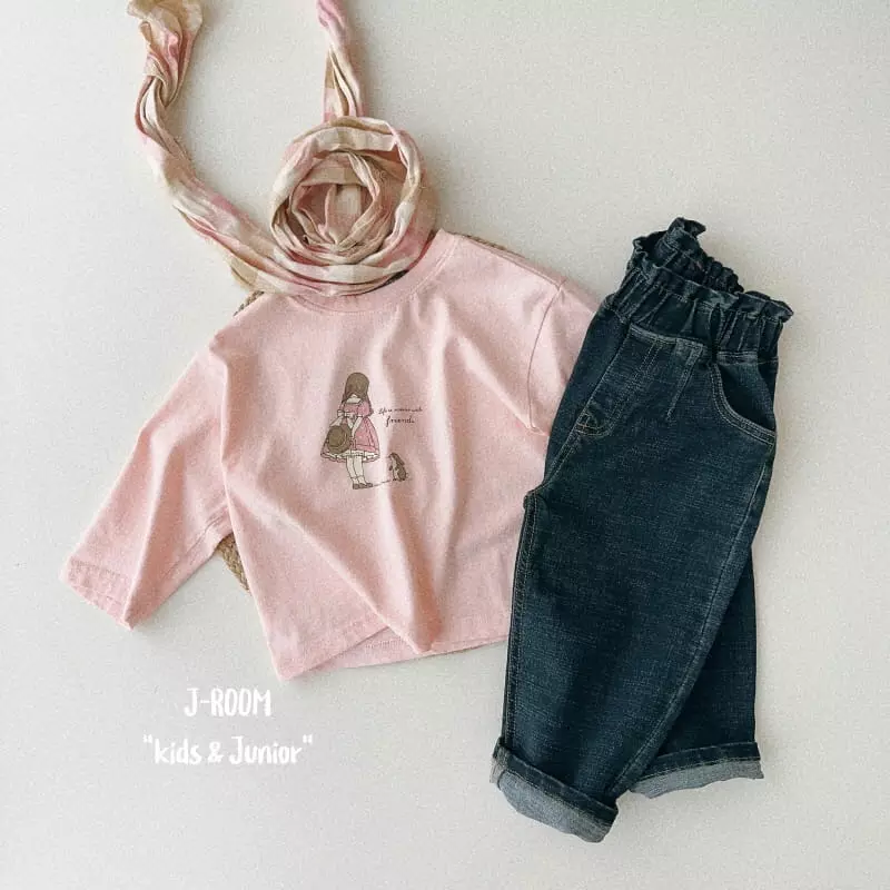 J-Room - Korean Children Fashion - #kidsshorts - Dart Span Jeans - 4