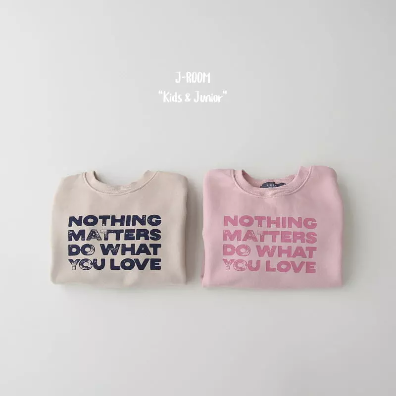 J-Room - Korean Children Fashion - #kidsstore - Nothing Love Sweatshirt - 3