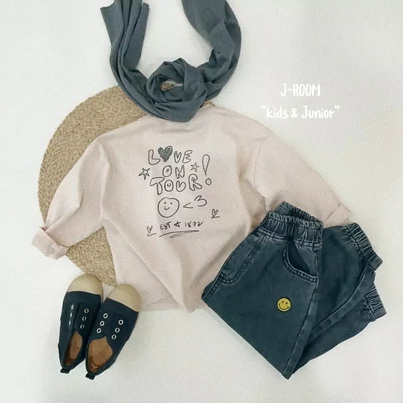 J-Room - Korean Children Fashion - #kidzfashiontrend - Love Bio Tee - 5
