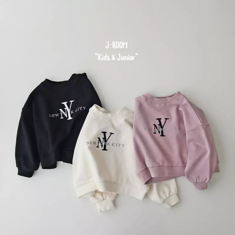 J-Room - Korean Children Fashion - #littlefashionista - Newyork Sweatshirt - 2