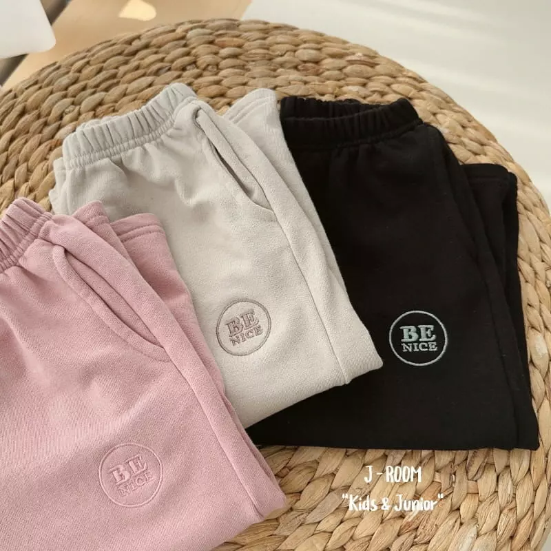 J-Room - Korean Children Fashion - #littlefashionista - Circle Embrodiery Pants - 3