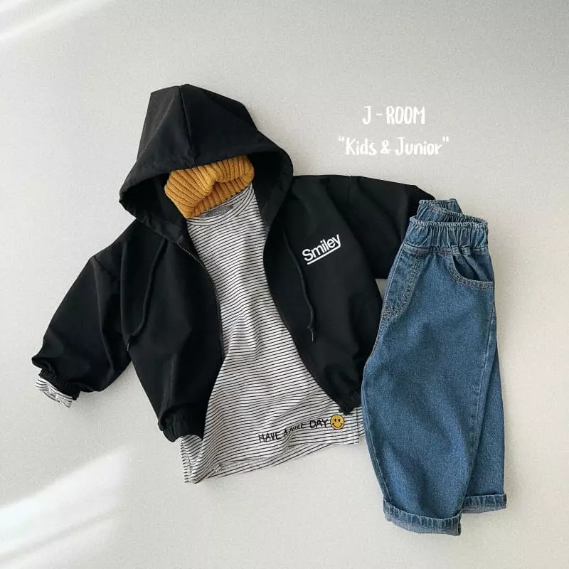 J-Room - Korean Children Fashion - #minifashionista - New Baggy Jeans - 8