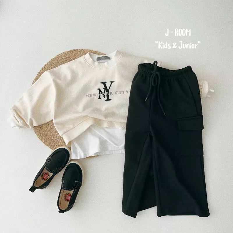 J-Room - Korean Children Fashion - #magicofchildhood - Newyork Sweatshirt - 4