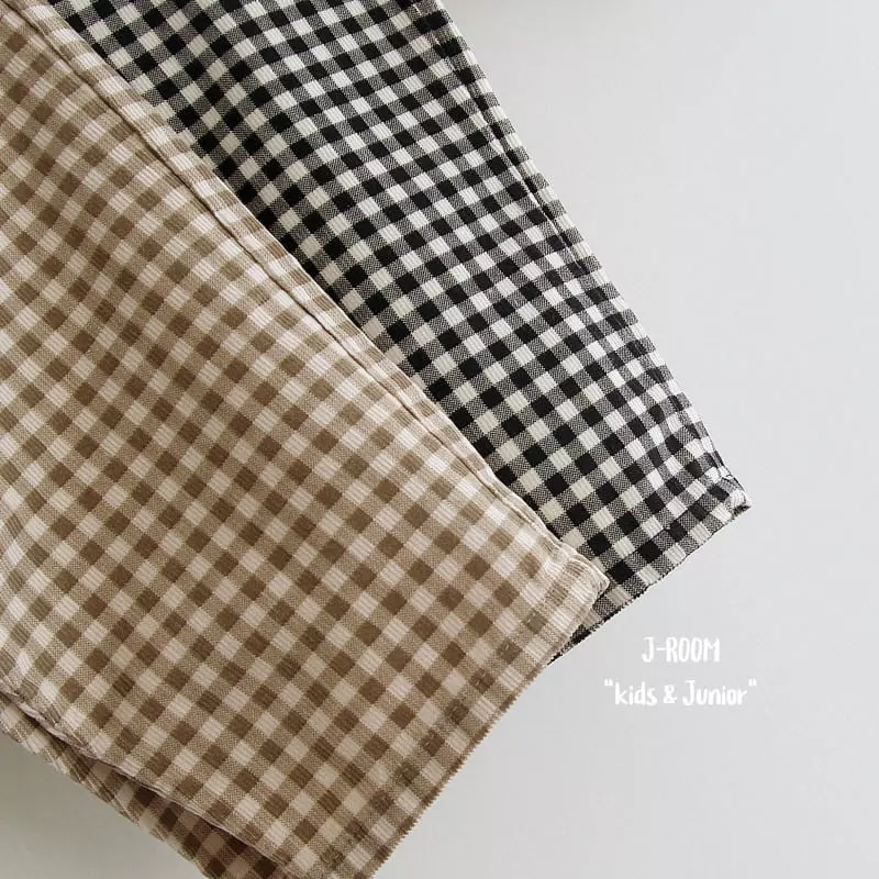J-Room - Korean Children Fashion - #prettylittlegirls - Rib Check Pants