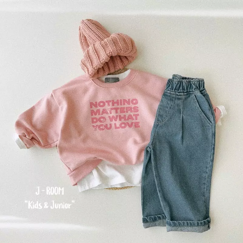 J-Room - Korean Children Fashion - #prettylittlegirls - Wrinkle Wide Jeans - 6