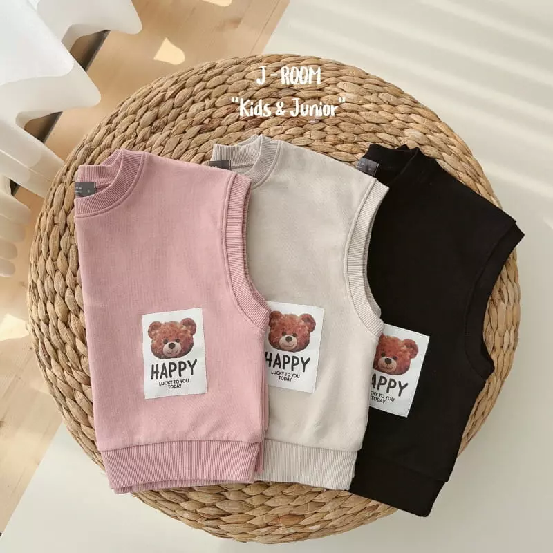 J-Room - Korean Children Fashion - #stylishchildhood - Lavel Vest