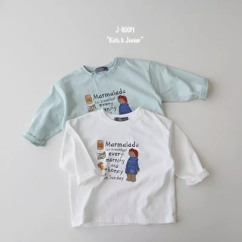 J-Room - Korean Children Fashion - #toddlerclothing - Honey Bear Tee