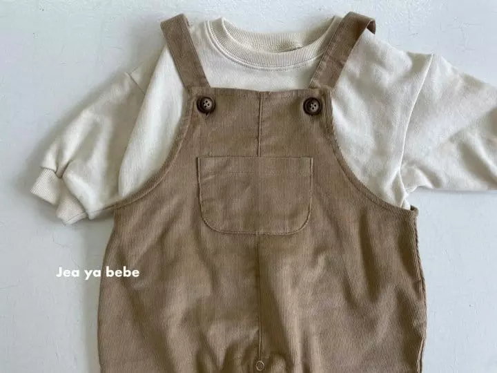 Jeaya & Mymi - Korean Baby Fashion - #babywear - Rib Overalls - 5