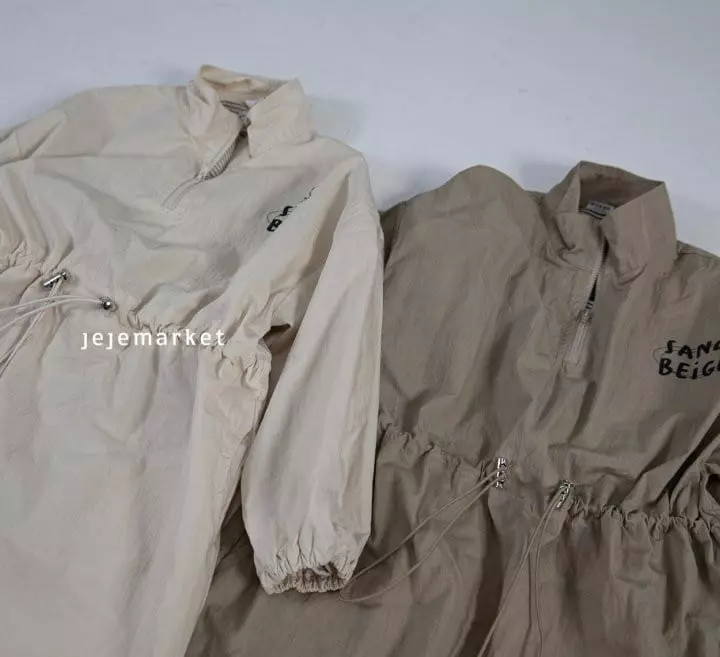 Jeje Market - Korean Children Fashion - #Kfashion4kids - Sand Anorak One-piece