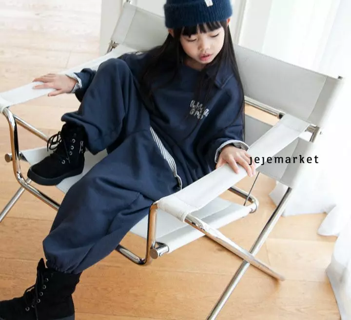 Jeje Market - Korean Children Fashion - #kidsshorts - Little Bro Top Bottom Set - 7