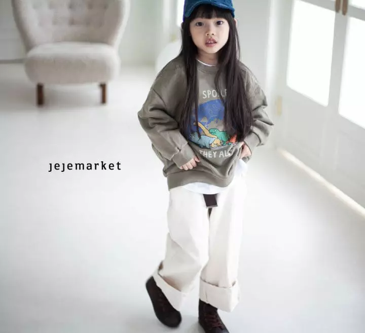 Jeje Market - Korean Children Fashion - #kidzfashiontrend - Dino Sweatshirt - 7