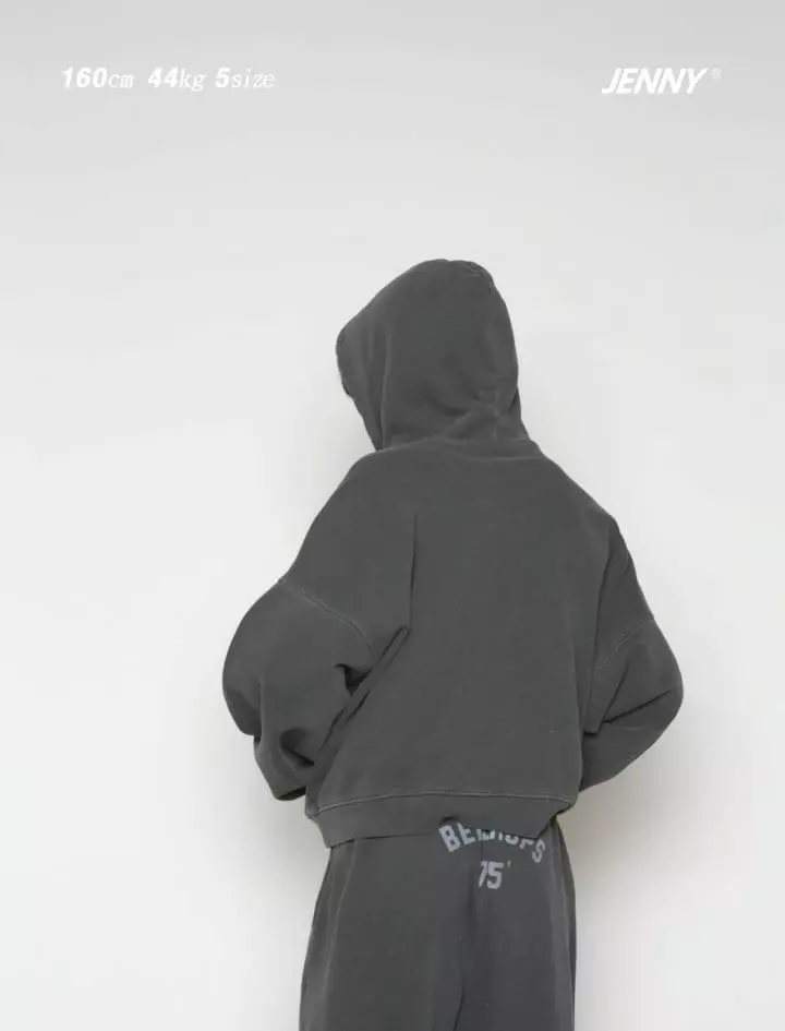 Jenny Basic - Korean Children Fashion - #childofig - Pigment Hoody - 2