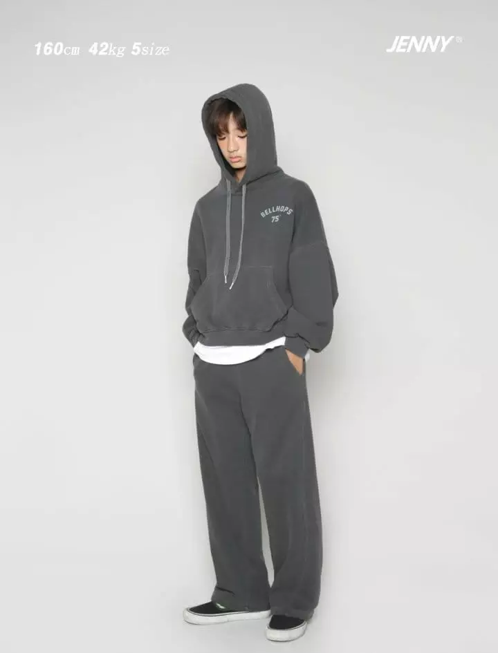 Jenny Basic - Korean Children Fashion - #childrensboutique - Pigment Hoody - 4