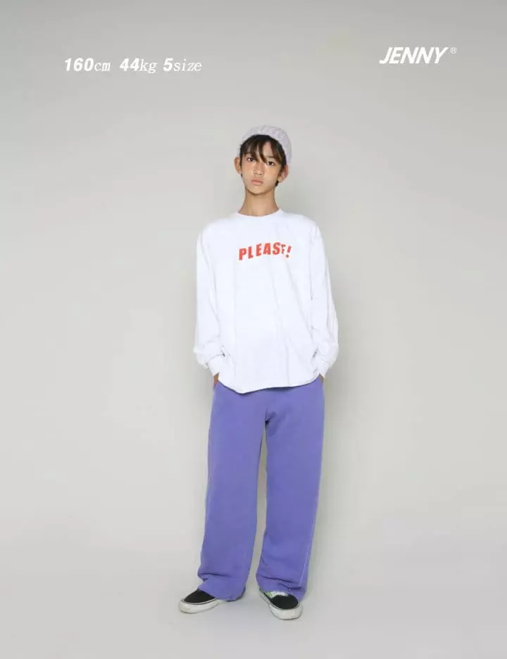 Jenny Basic - Korean Children Fashion - #kidsshorts - Please Tee - 9
