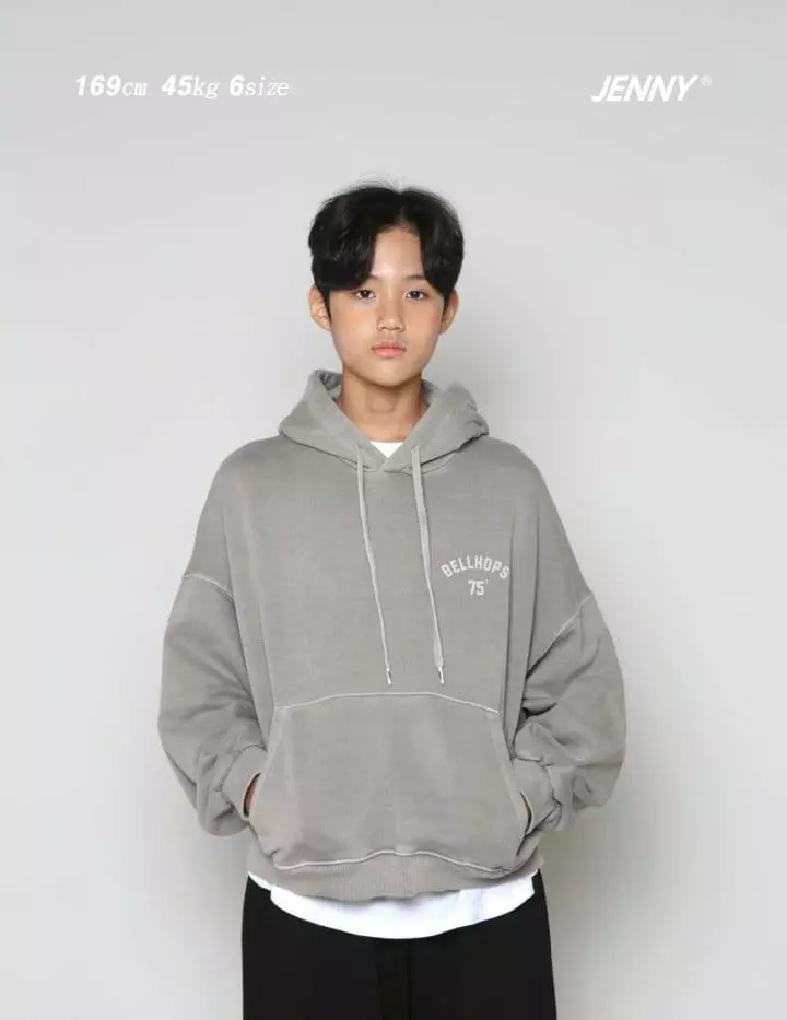 Jenny Basic - Korean Children Fashion - #kidsstore - Pigment Hoody - 8