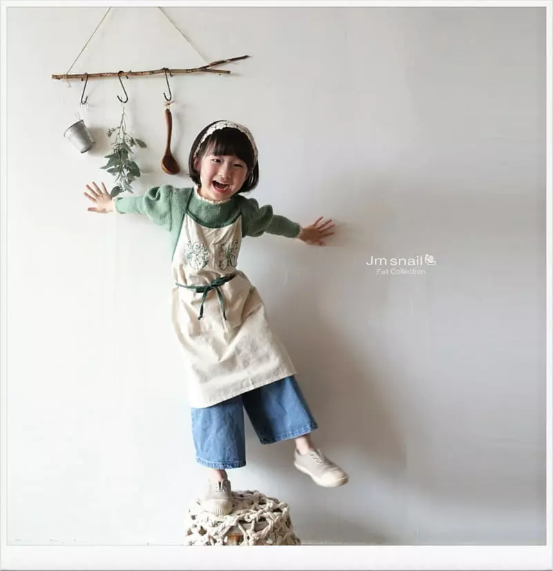 Jm Snail - Korean Children Fashion - #Kfashion4kids - Potin Apron - 7