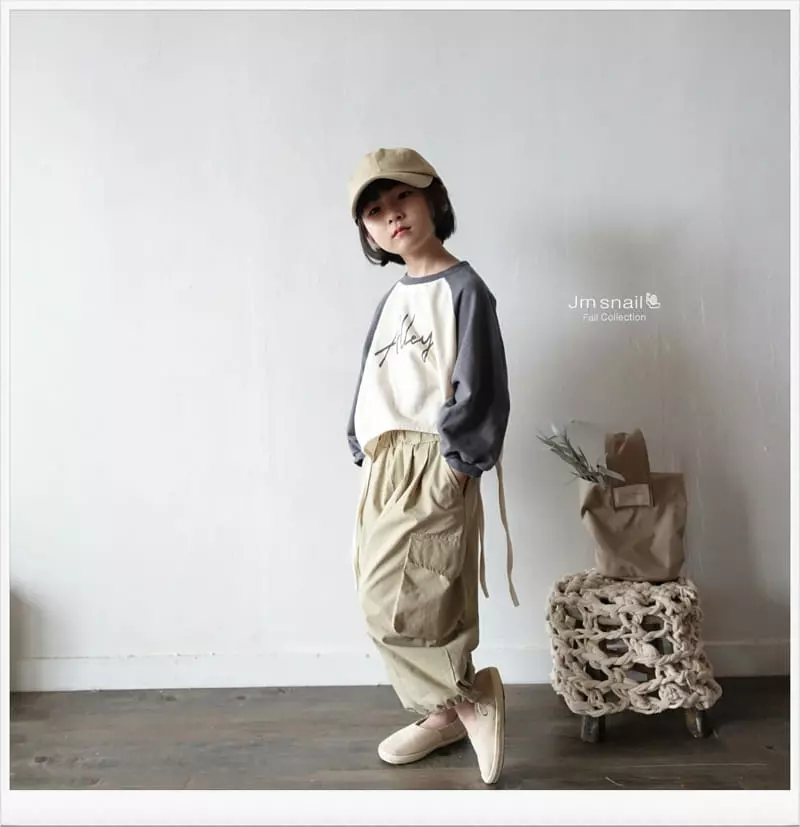Jm Snail - Korean Children Fashion - #childofig - Olly Tee - 6